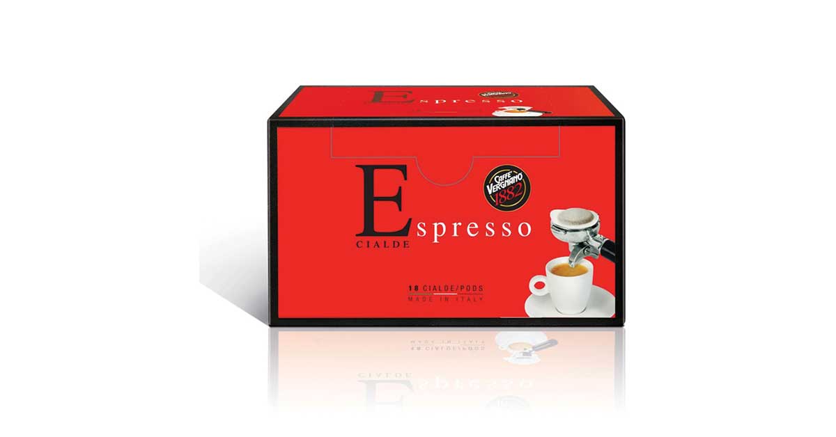 Al momento stai visualizzando Cialde di carta Espresso Caffè Vergnano 1882 2 confezioni da 18 cialde